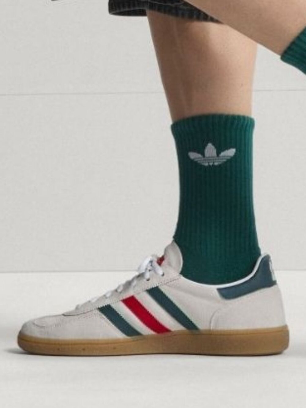 adidas Handball Spezial Mexico White Green Red Premium Shoes HP3674 Size 7